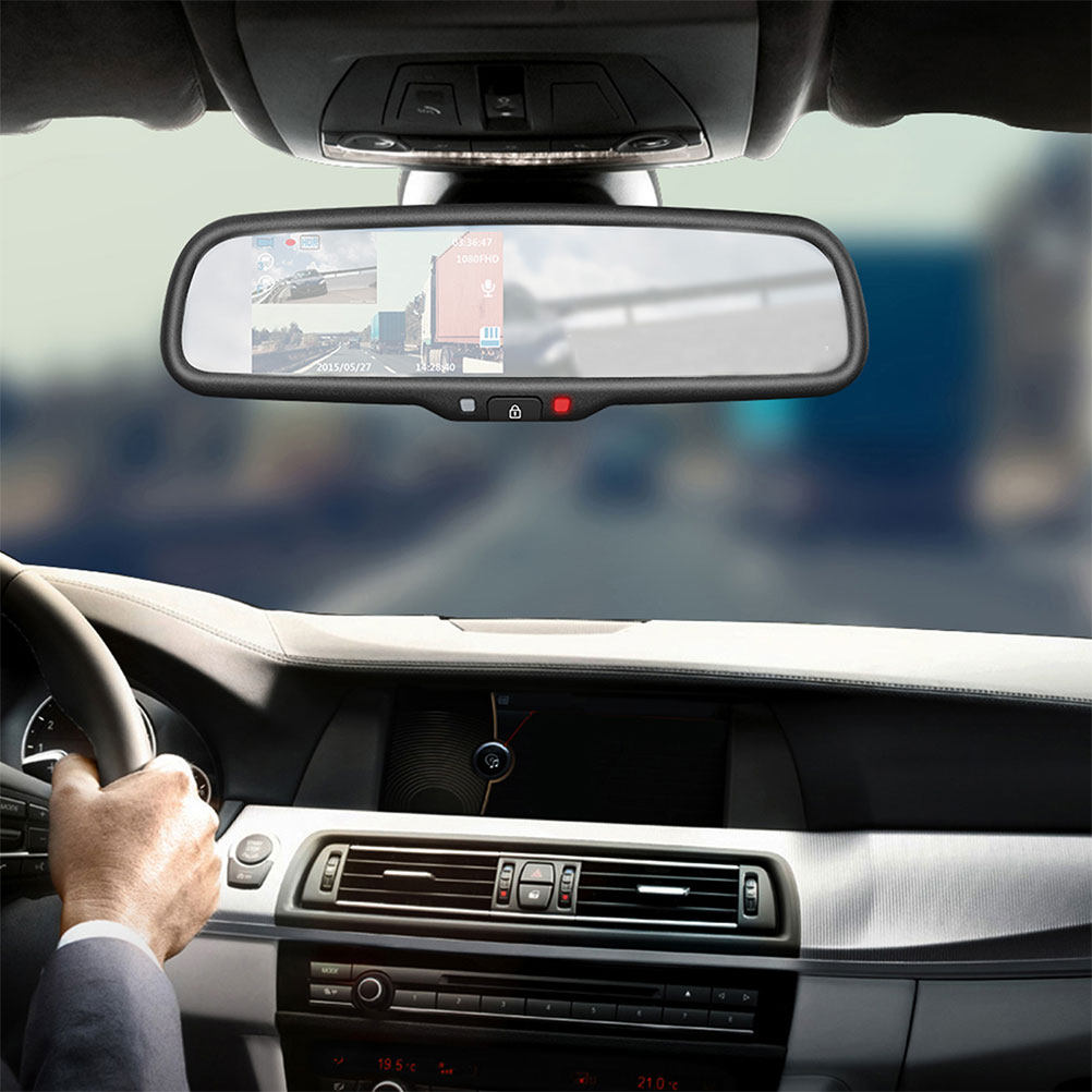 Anti Glare Car Rearview Mirror Film - Pellicola Protettiva per Specchietto Retrovisore, Grande