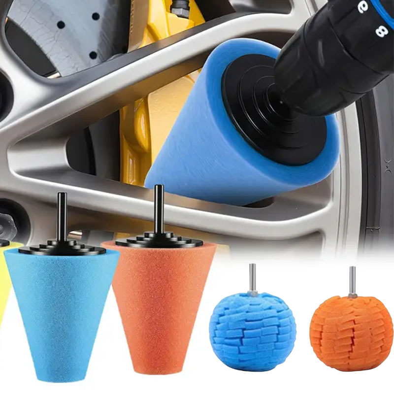 Car Care - Kit di tamponi in spugna per