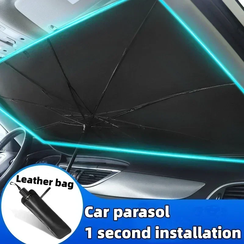 Parasole per Auto, Copertura A - Car Sunshade Windshield Umbrella Foldable recensione e prezzo