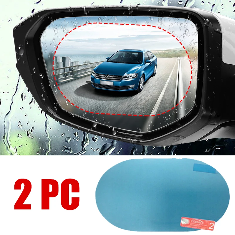 2 pezzi adesivo per auto pelli - Anti Glare Car Rearview Mirror Film recensione e prezzo
