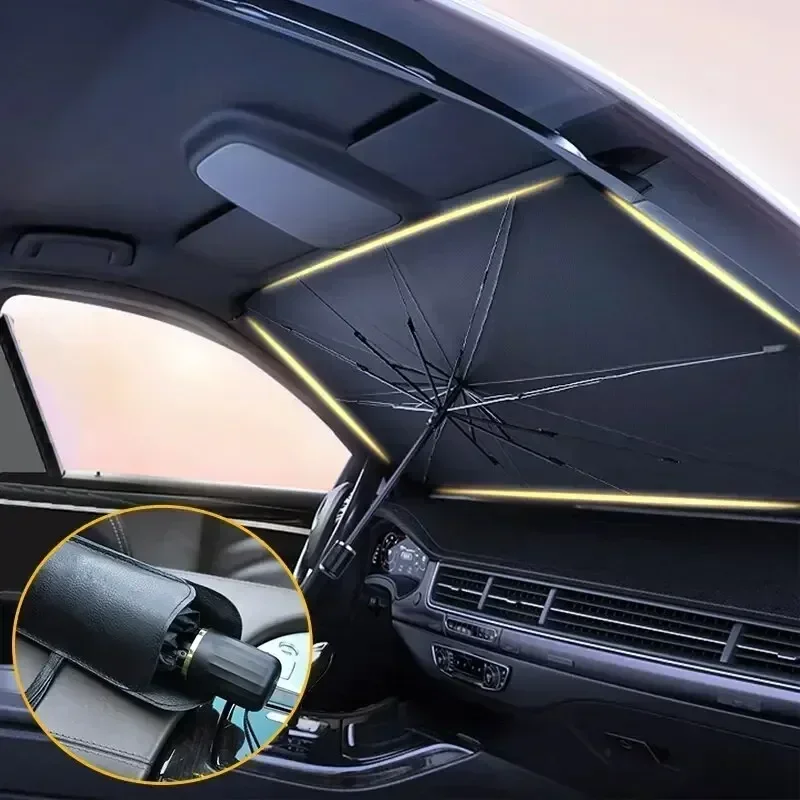 Parasole per Auto, Ombrello Pi - Car Sunshade Windshield Umbrella Foldable recensione e prezzo