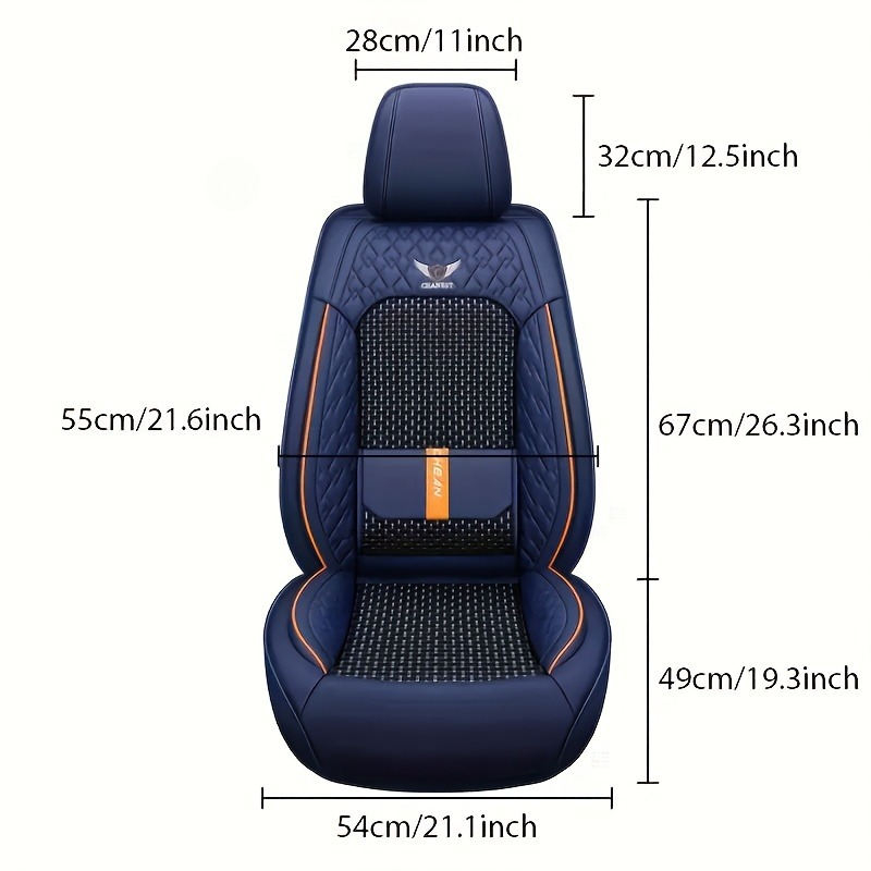 Per Jetour T2, Dacia Jogger, E - Leather Car Seat Covers Full Set Universal recensione e prezzo