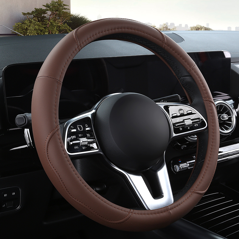 Coprivolante in pelle antisciv - Car Steering Wheel Cover Anti Slip Breathable recensione e prezzo