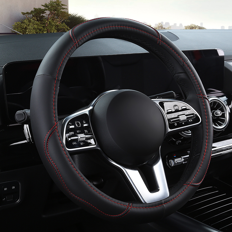 Coprivolante in pelle antisciv - Car Steering Wheel Cover Anti Slip Breathable recensione e prezzo
