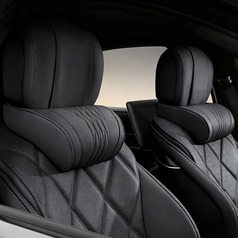 Lussuoso cuscino poggiatesta p - Memory Foam Car Neck Pillow Lumbar Support recensione e prezzo