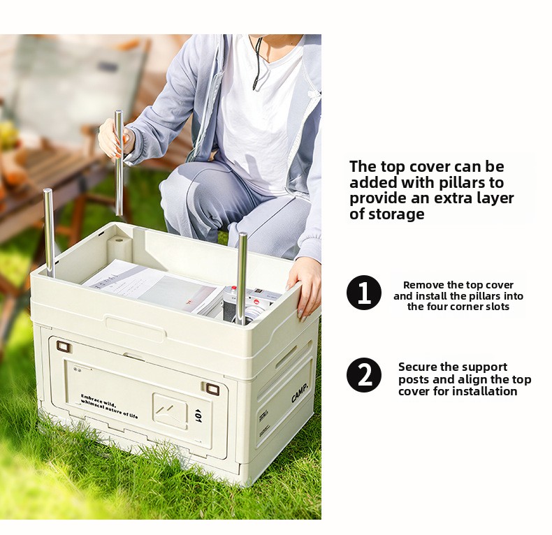 Set di Tavolo e Sedie Pieghevo - Car Trunk Organizer Foldable Storage Box recensione e prezzo