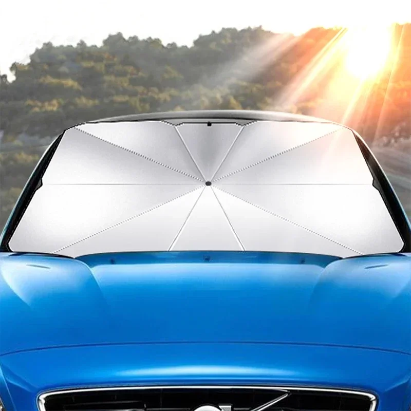 Ombrellone Parasole Portatile  - Car Sunshade Windshield Umbrella Foldable recensione e prezzo