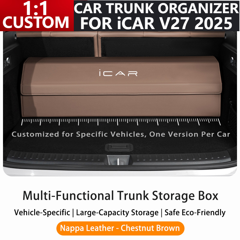 Per ‌ iCAR V27 ‌   2025 Scatol - Car Trunk Organizer Foldable Storage Box recensione e prezzo