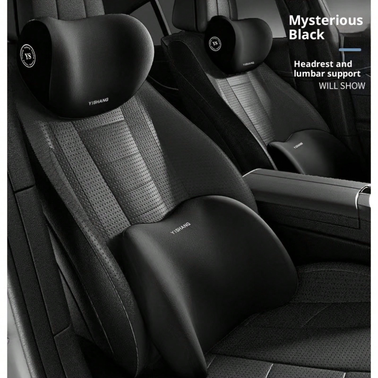 Cuscino ergonomico per poggiat - Memory Foam Car Neck Pillow Lumbar Support recensione e prezzo